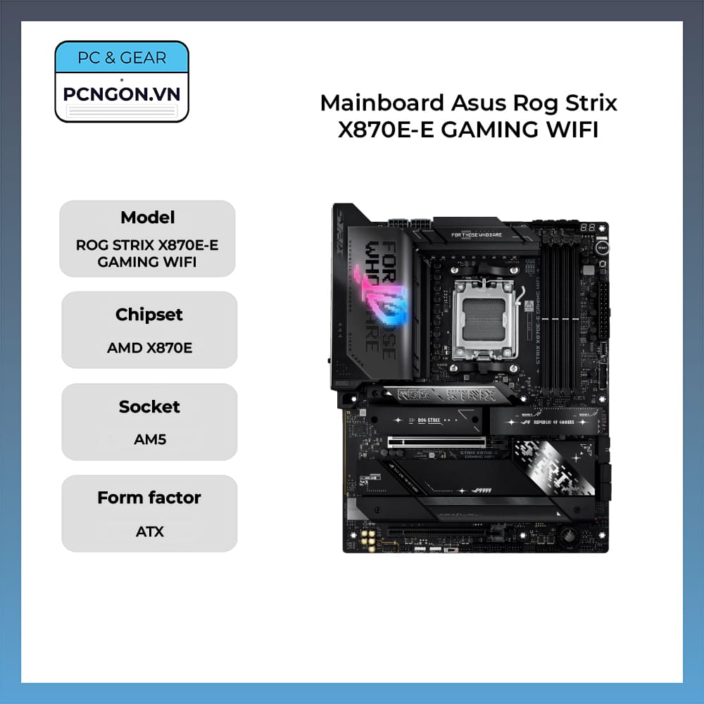 Asus Rog Strix X870E-E GAMING
