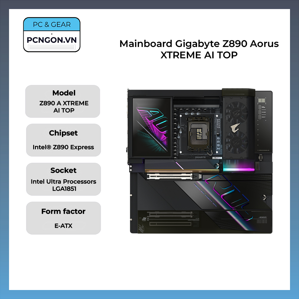 Mainboard Gigabyte Z890 Aorus XTREME AI TOP