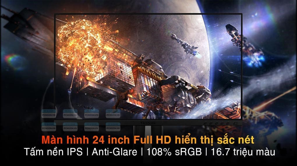 Những dòng màn hình 24inch phổ biến