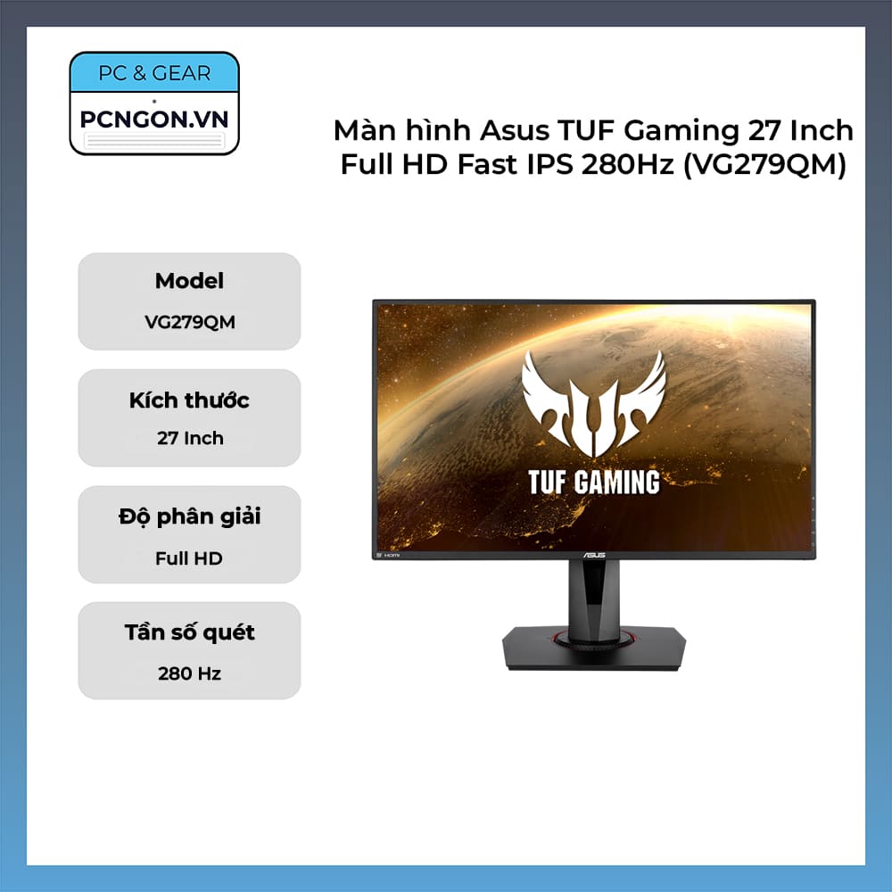 Asus TUF Gaming 27 Inch Full HD 280Hz