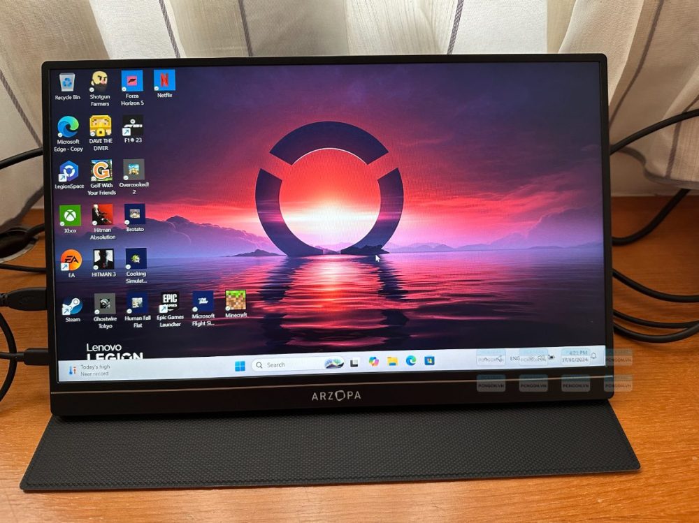 Màn Hình Di động Arzopa 15 Inch Full Hd Ips 60hz (bản Bao Da) 2