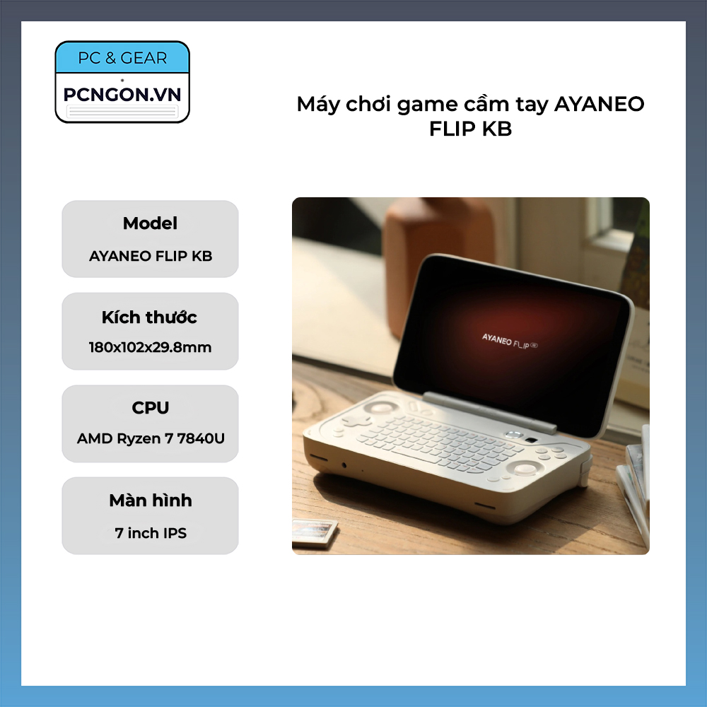 Máy Chơi Game Cầm Tay Ayaneo Flip Kb