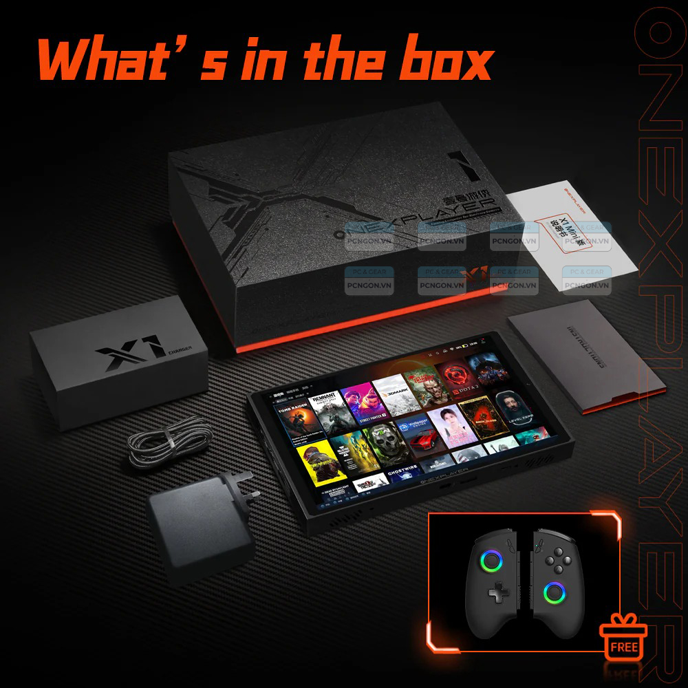 Máy Chơi Game Cầm Tay Onexplayer X1 Mini Amd 8840u 10