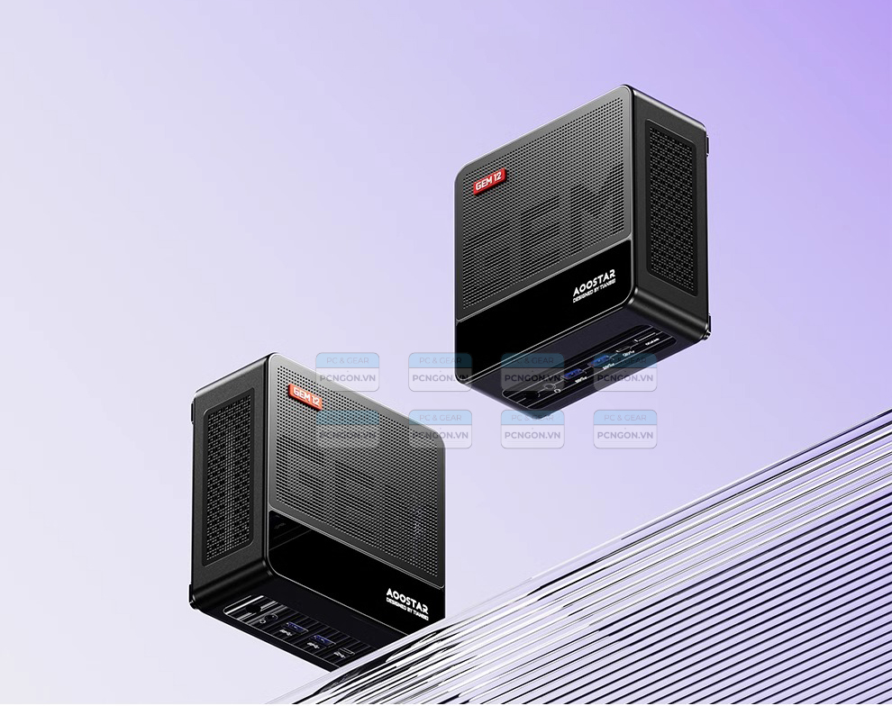 Máy Tính Mini Pc Aoostar Gem12 Max Amd Ryzen 7 8845hs 2