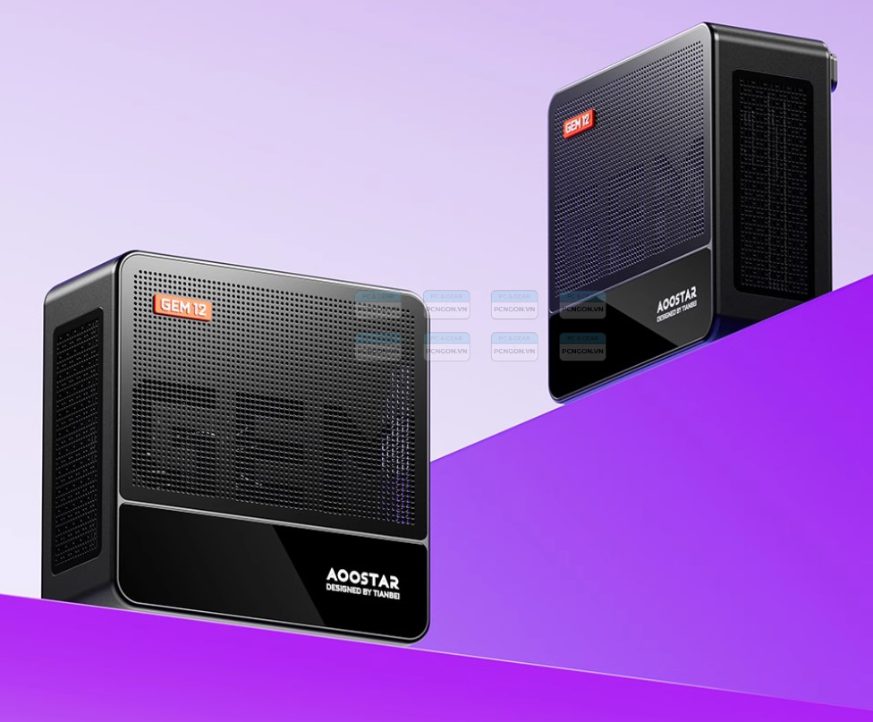 Máy Tính Mini Pc Aoostar Gem12 Max Amd Ryzen 7 8845hs 5