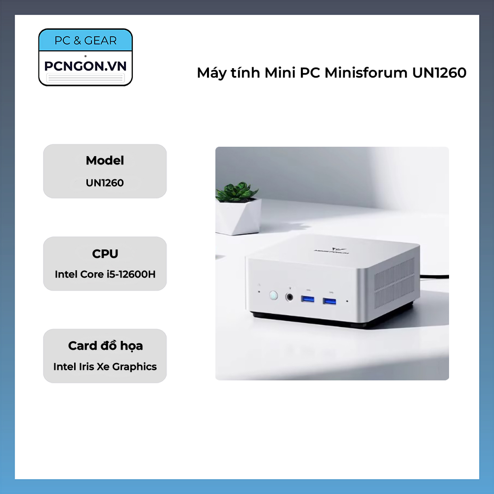 Máy Tính Mini Pc Minisforum Un1260