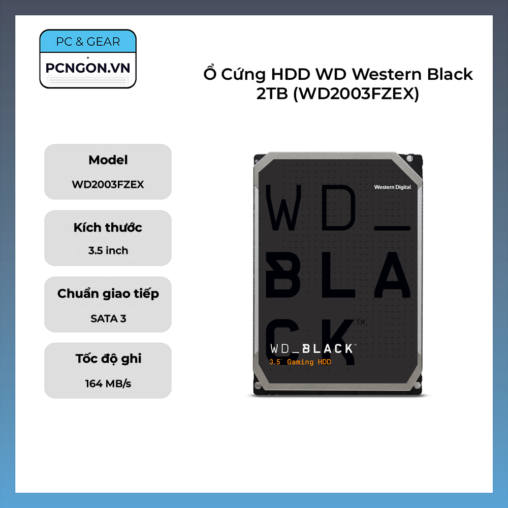Ổ Cứng HDD WD Western Black 2TB