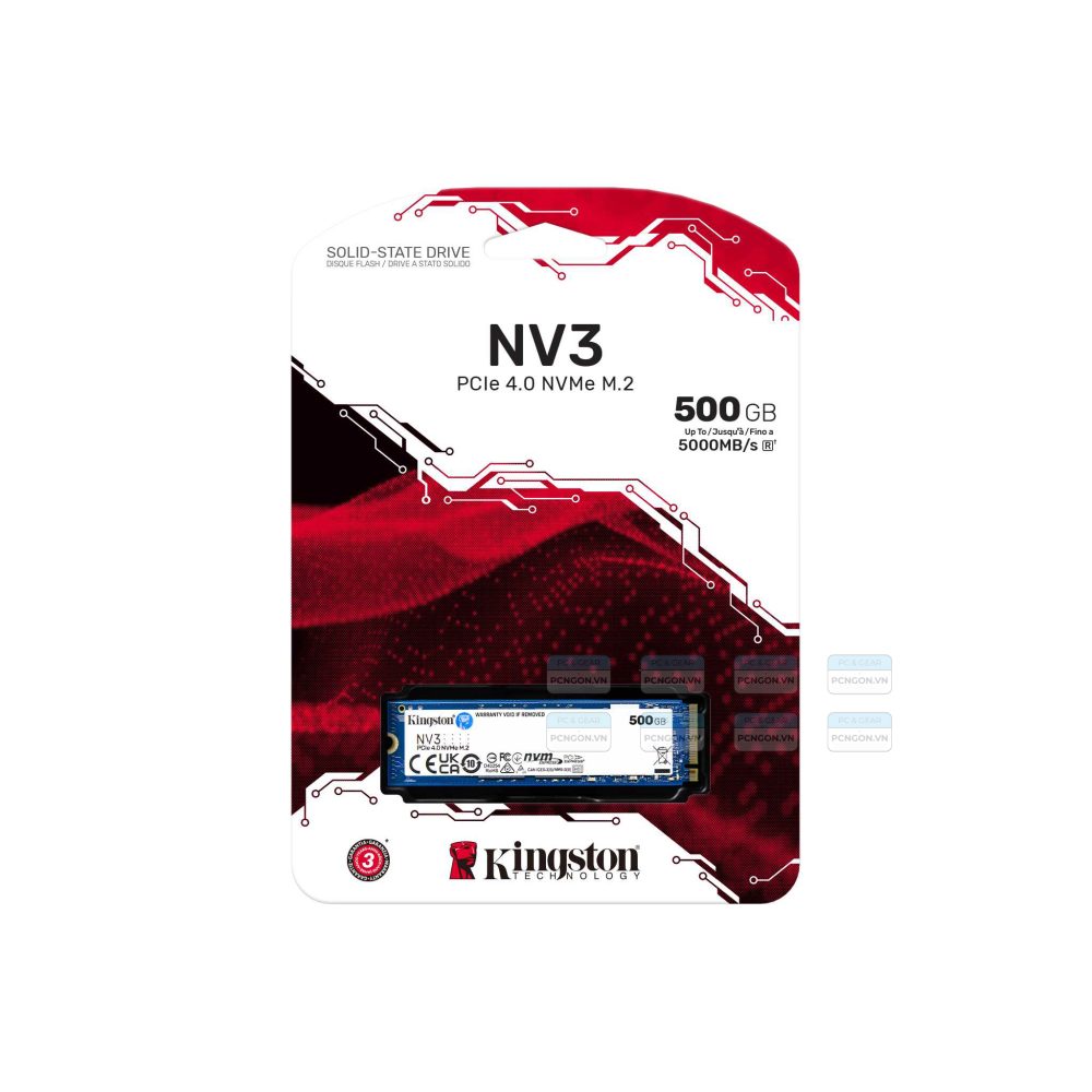 Ổ Cứng Ssd Kingston Nv3 500gb M.2 Nvme 3
