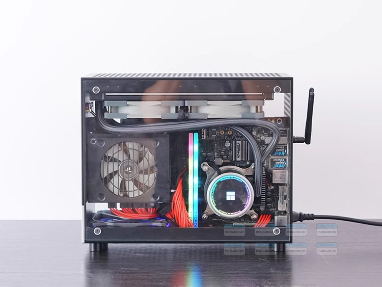 Vỏ Case Máy Tính Mini Itx Captain V2 9