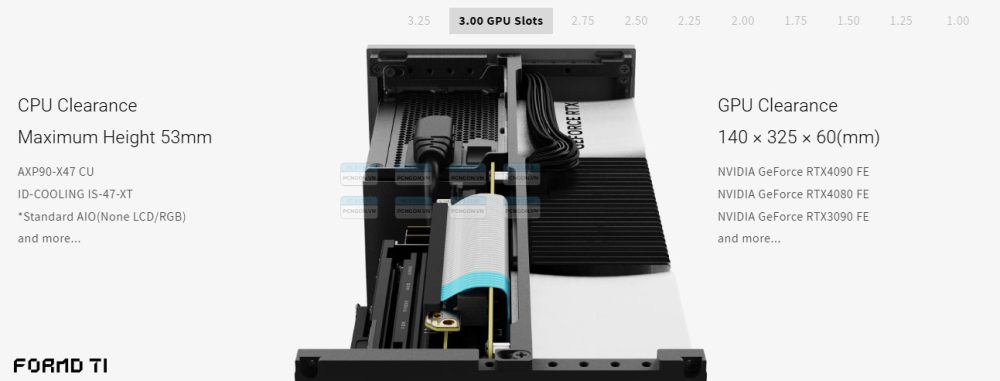 Vỏ Case Máy Tính Mini Itx Formd T1 14