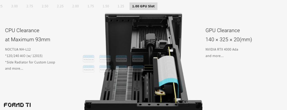 Vỏ Case Máy Tính Mini Itx Formd T1 22