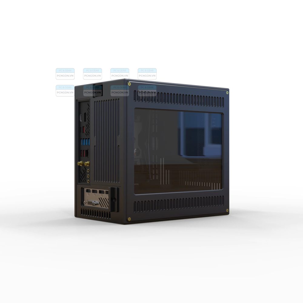 Vỏ Case Máy Tính Mini Itx Miguo E9 Sfx Đen 5