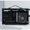 Vỏ Case Máy Tính Mini Itx Shiny Snake S400 Pro Đen (kèm Riser 4.0) 5