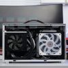 Vỏ Case Máy Tính Mini Itx Shiny Snake S400 Pro Trắng (kèm Riser 4.0) 5