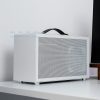 Vỏ Case Máy Tính Mini Itx Shiny Snake S400 Pro Trắng (kèm Riser 4.0) 6