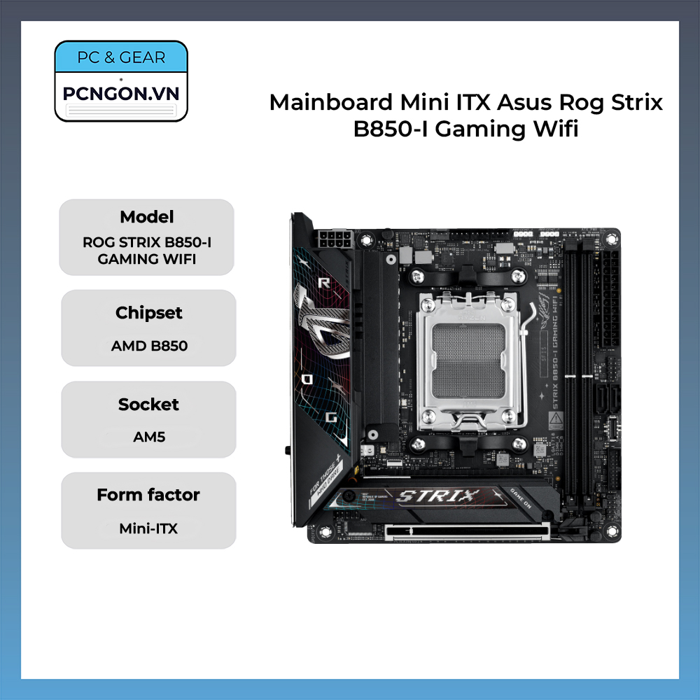 Mainboard Mini Itx Asus Rog Strix B850-i Gaming Wifi