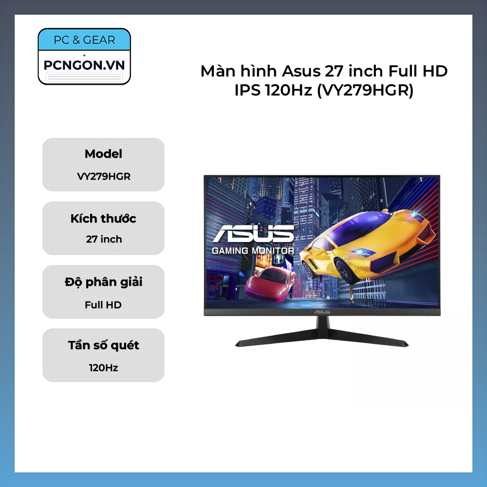 Màn Hình Asus 27 Inch Full Hd Ips 120hz (vy279hgr)