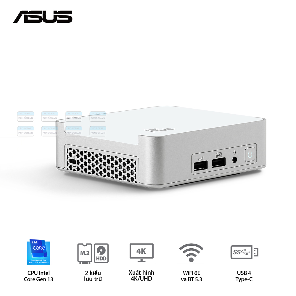 Máy Tính Mini Pc Asus Nuc 13 Pro Desk I5 1340p (barebone) 4