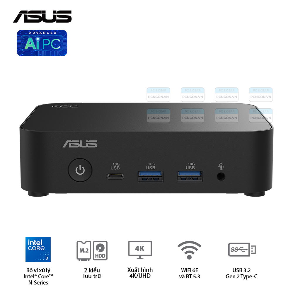Máy Tính Mini Pc Asus Nuc 14 Essential Intel Pentium N97 (barebone) 1