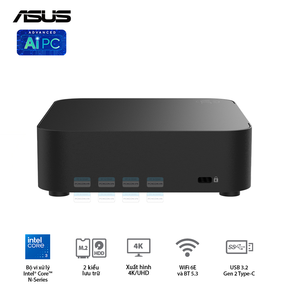 Máy Tính Mini Pc Asus Nuc 14 Essential Intel Pentium N97 (barebone) 8