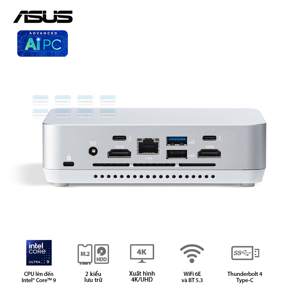 Máy Tính Mini Pc Asus Nuc 14 Pro Plus Intel Core Ultra 5 125h (barebone) 2