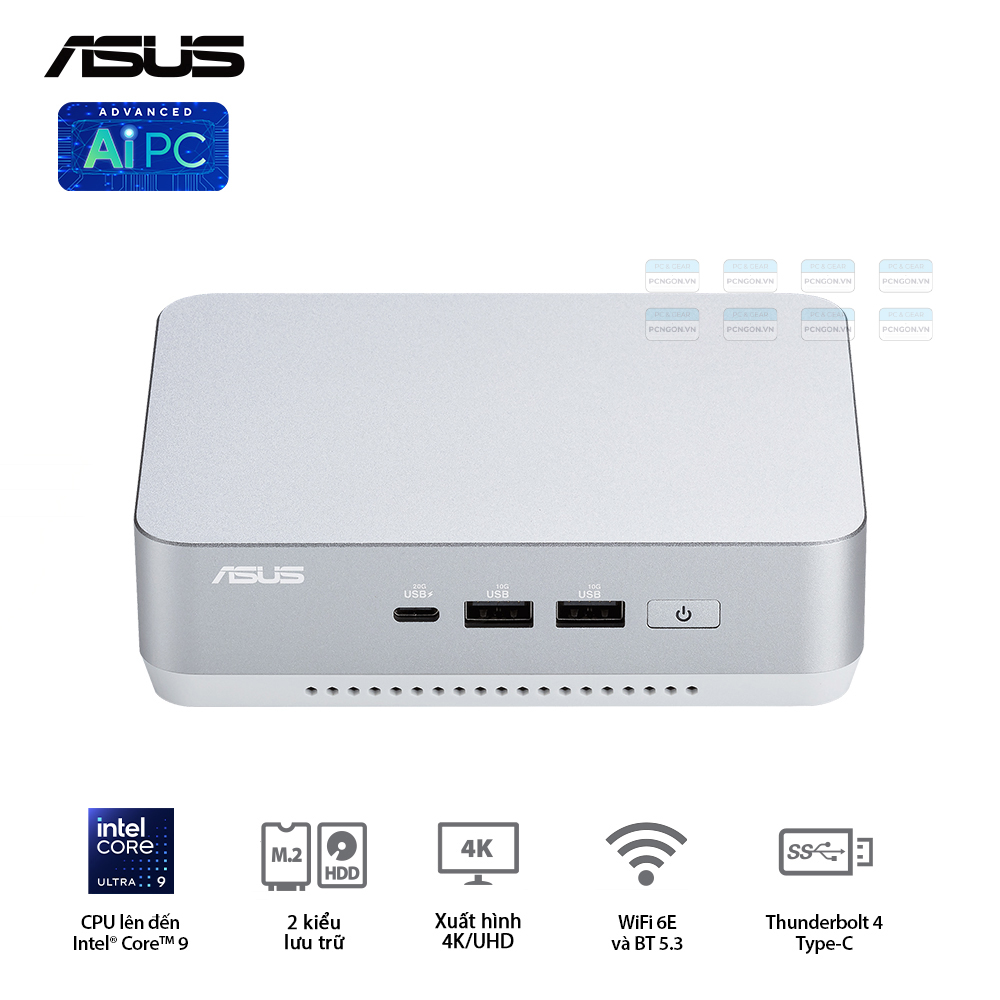 Máy Tính Mini Pc Asus Nuc 14 Pro Plus Intel Core Ultra 5 125h (barebone) 4