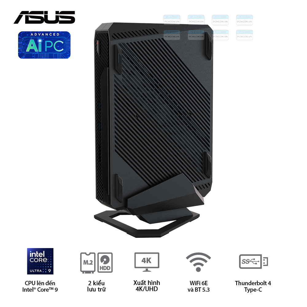 Máy Tính Mini Pc Gaming Asus Rog Nuc 14 Performance Intel Core Ultra 7 155h Rtx 4060 (barebone) 1