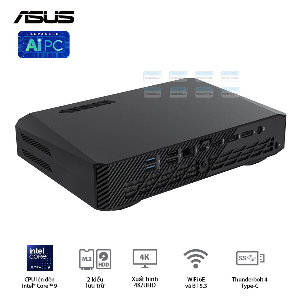 Máy Tính Mini Pc Gaming Asus Rog Nuc 14 Performance Intel Core Ultra 7 155h Rtx 4060 (barebone) 11