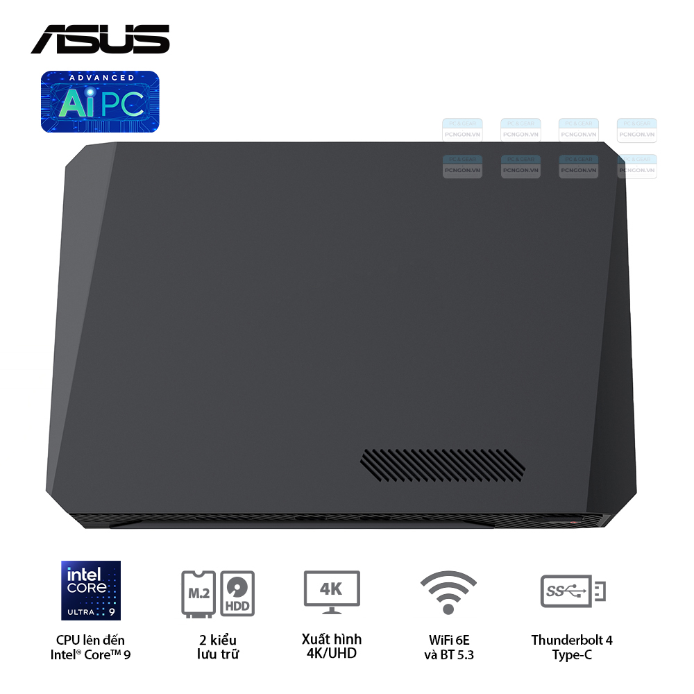 Máy Tính Mini Pc Gaming Asus Rog Nuc 14 Performance Intel Core Ultra 7 155h Rtx 4060 (barebone) 6
