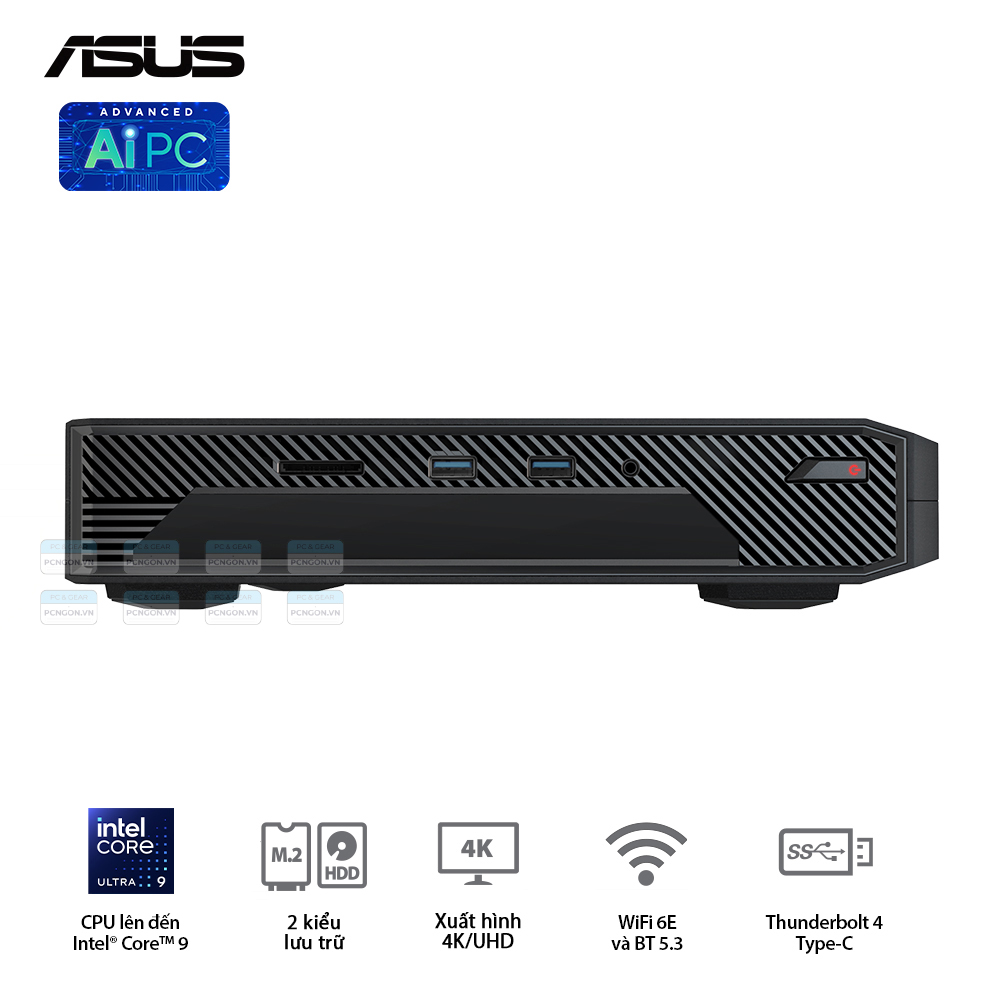 Máy Tính Mini Pc Gaming Asus Rog Nuc 14 Performance Intel Core Ultra 7 155h Rtx 4060 (barebone) 8