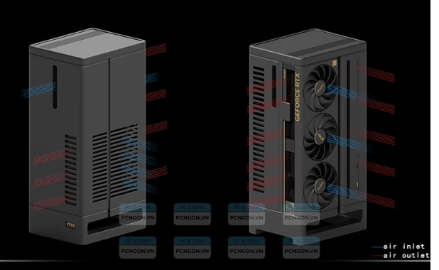 Pc Mini Itx Xikii Industry Ff04 Amd Ryzen 7 7800x3d Proart Rtx 4080 Super 7