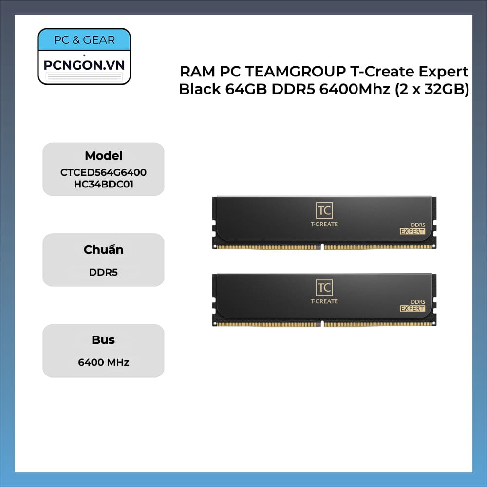 RAM PC TEAMGROUP T-Create Expert