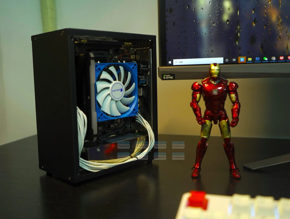 Vỏ Case Máy Tính Mini Itx Alla U1 Đen (thiết Kế Mới) 1