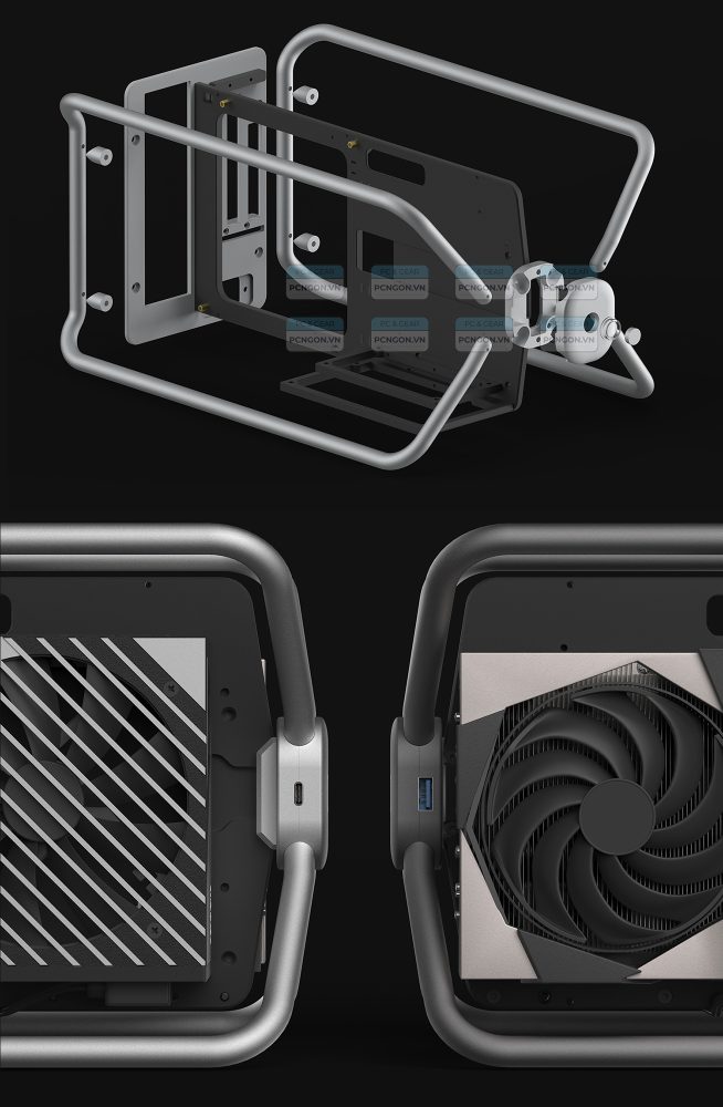 Vỏ Case Máy Tính Mini Itx Cooj Gx3 8