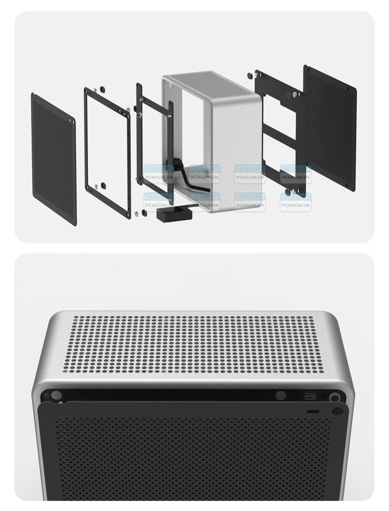 Vỏ Case Máy Tính Mini Itx Cooj Mq4 6
