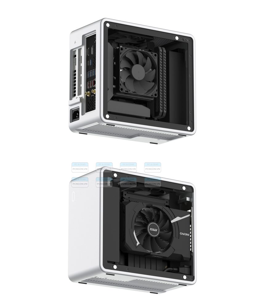 Vỏ Case Máy Tính Mini Itx Cooj Mq5 8