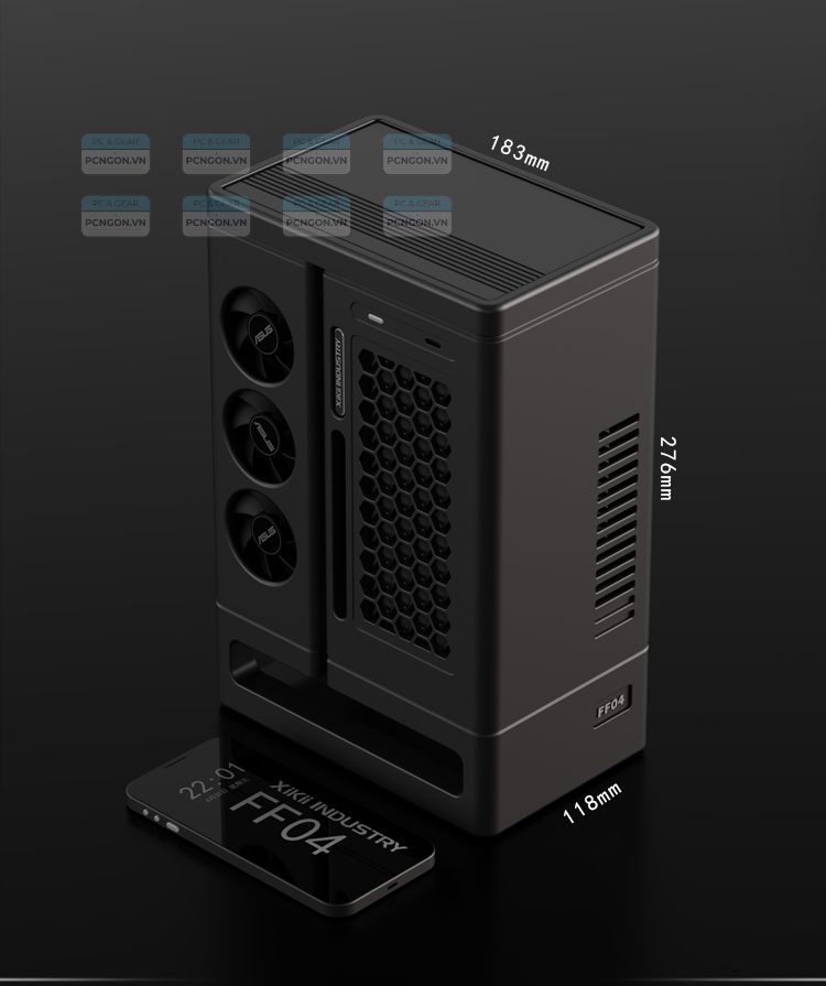 Vỏ Case Máy Tính Mini Itx Xikii Ff04 Lp Vertical 3