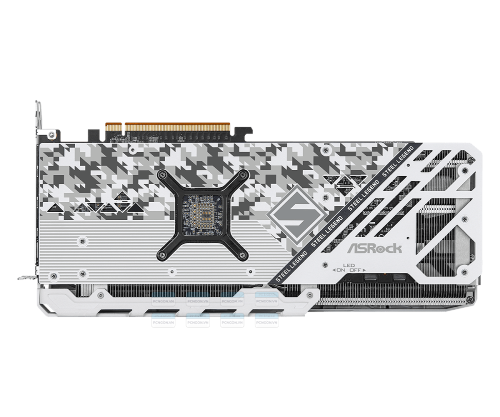 Card Màn Hình Asrock Amd Rx 7700 Xt Steel Legend 12gb Oc 6