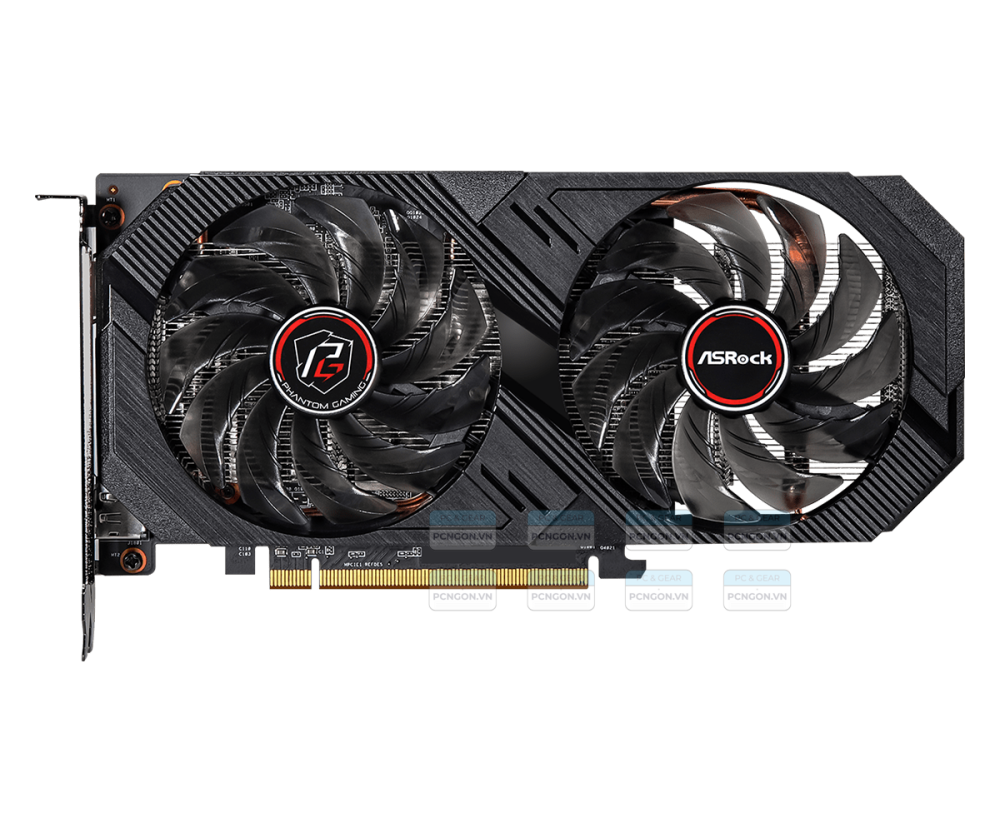 Card Màn Hình Asrock Amd Radeon Rx 6500 Xt Phantom Gaming 8gb Oc 2