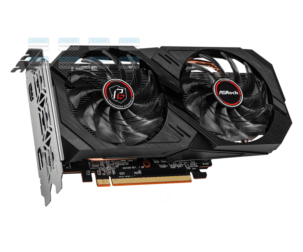 Card Màn Hình Asrock Amd Radeon Rx 6500 Xt Phantom Gaming 8gb Oc 3