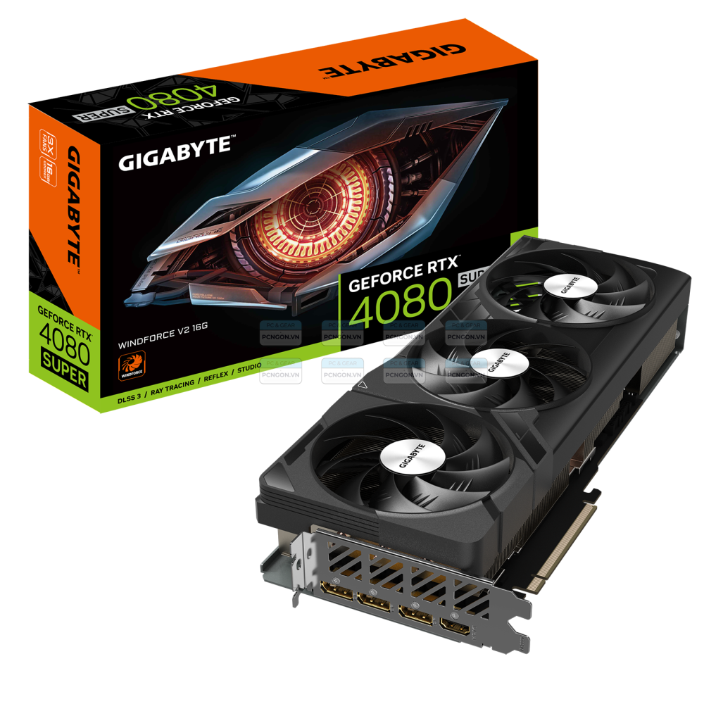 Card Màn Hình Gigabyte Geforce Rtx 4080 Super Windforce V2 16g 1