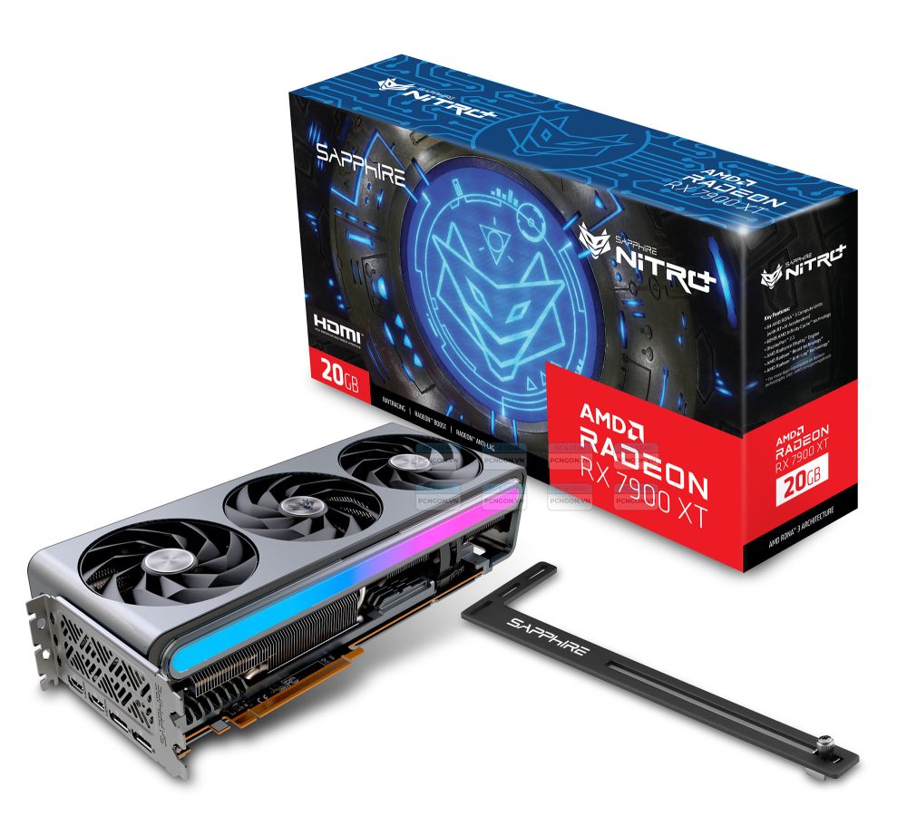 Card Màn Hình Sapphire Nitro Amd Radeon Rx 7900 Xt Vapor-x 20gb Gaming Oc 7