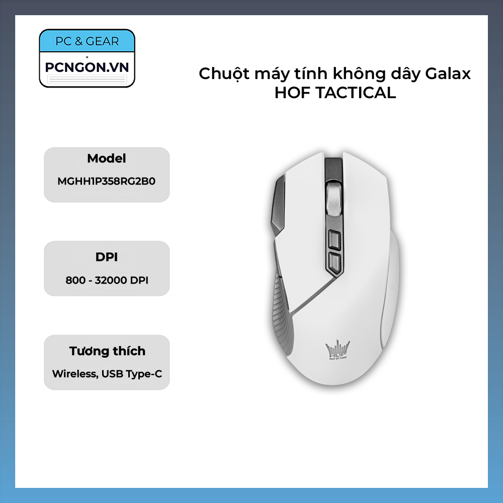 Chuột Máy Tính Không Dây Galax Hof Tactical