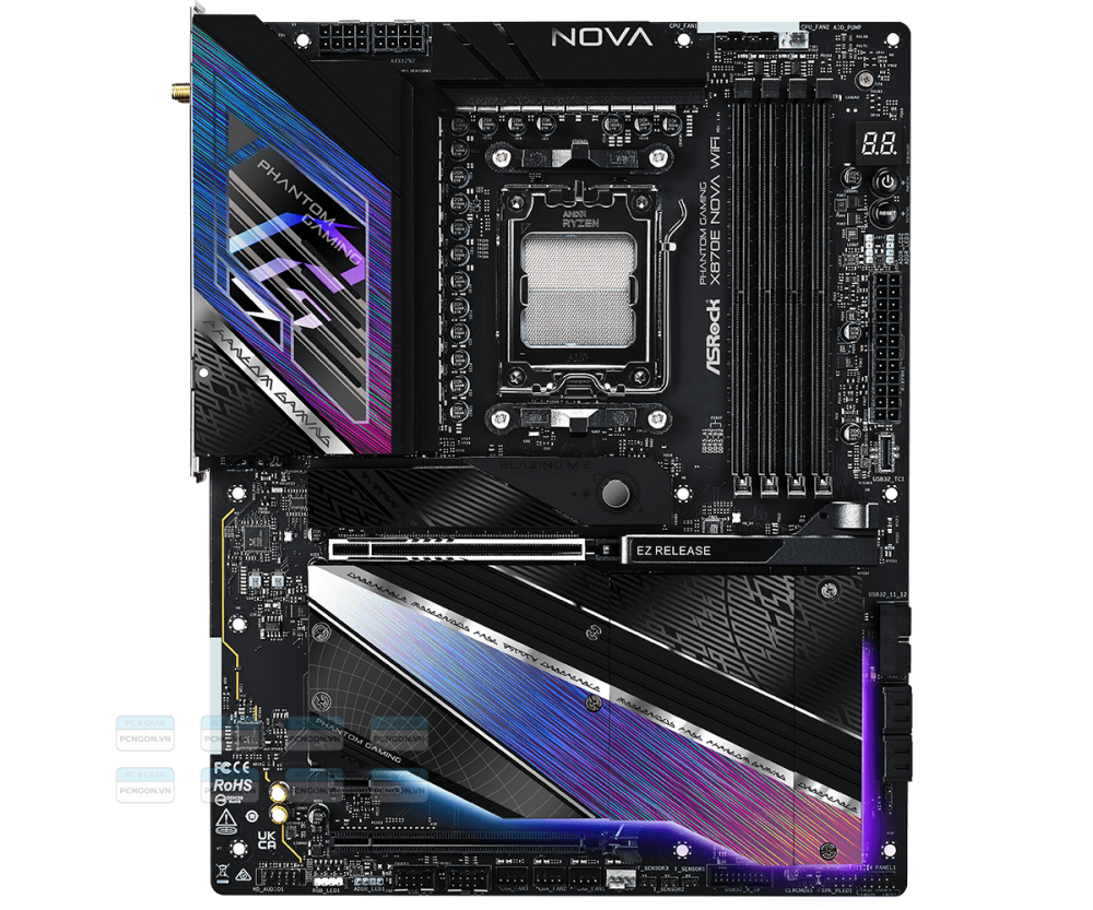 Mainboard Asrock Phantom Gaming X870e Nova Wifi 2