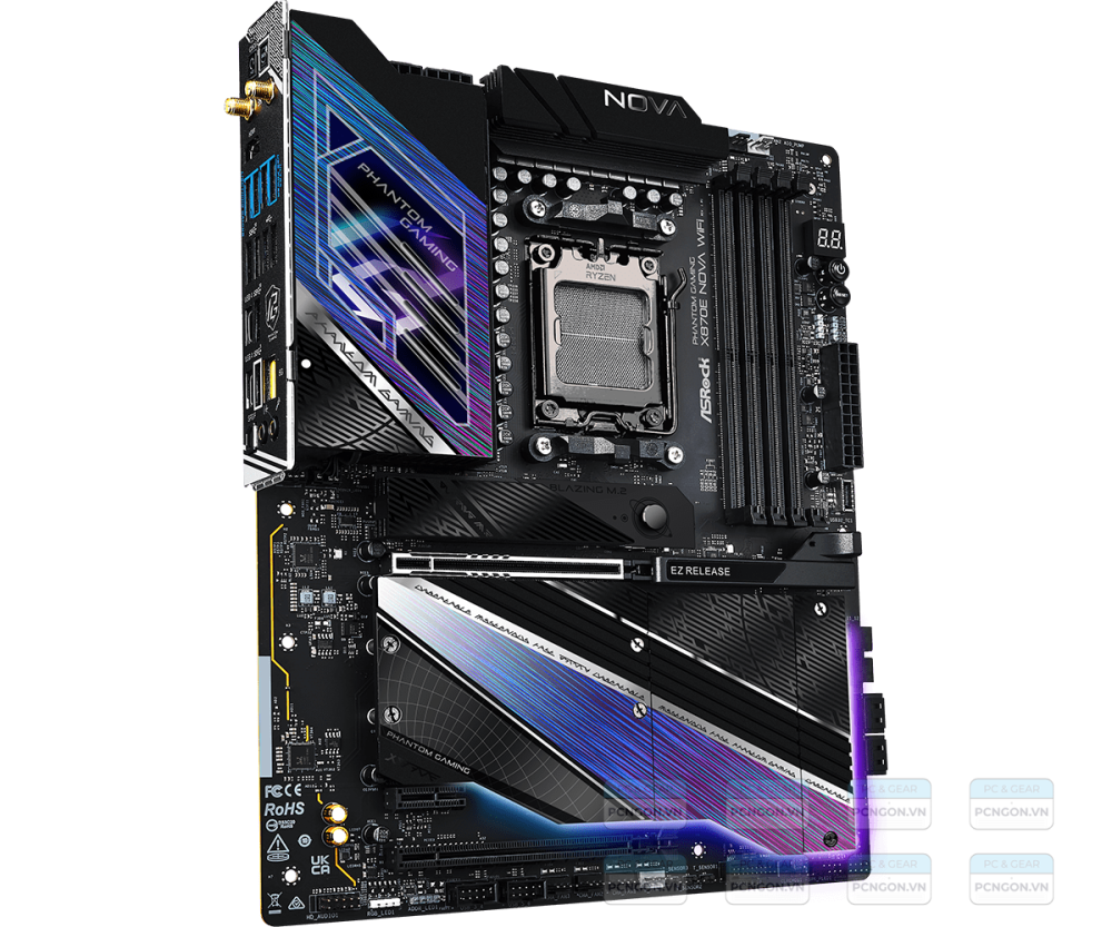 Mainboard Asrock Phantom Gaming X870e Nova Wifi 4