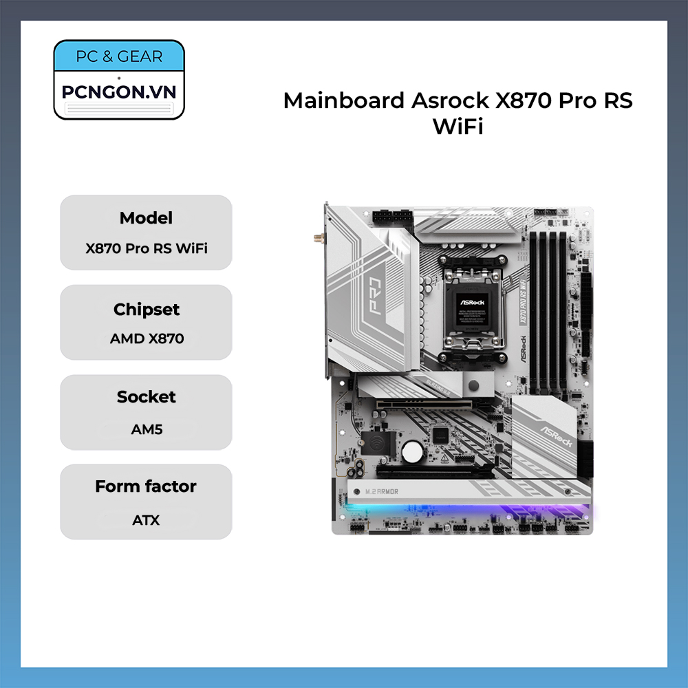 Mainboard Asrock X870 Pro RS WiFi
