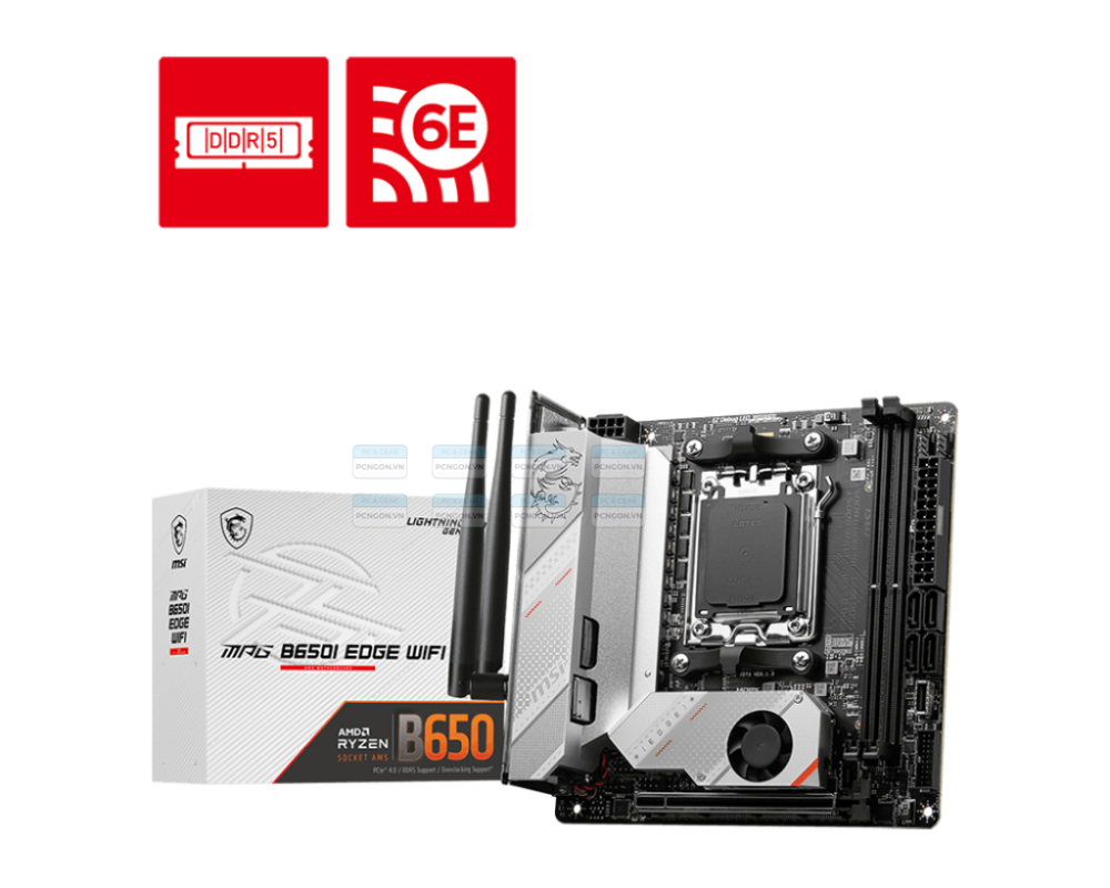 Mainboard Mini Itx Msi B650i Edge Wifi 1