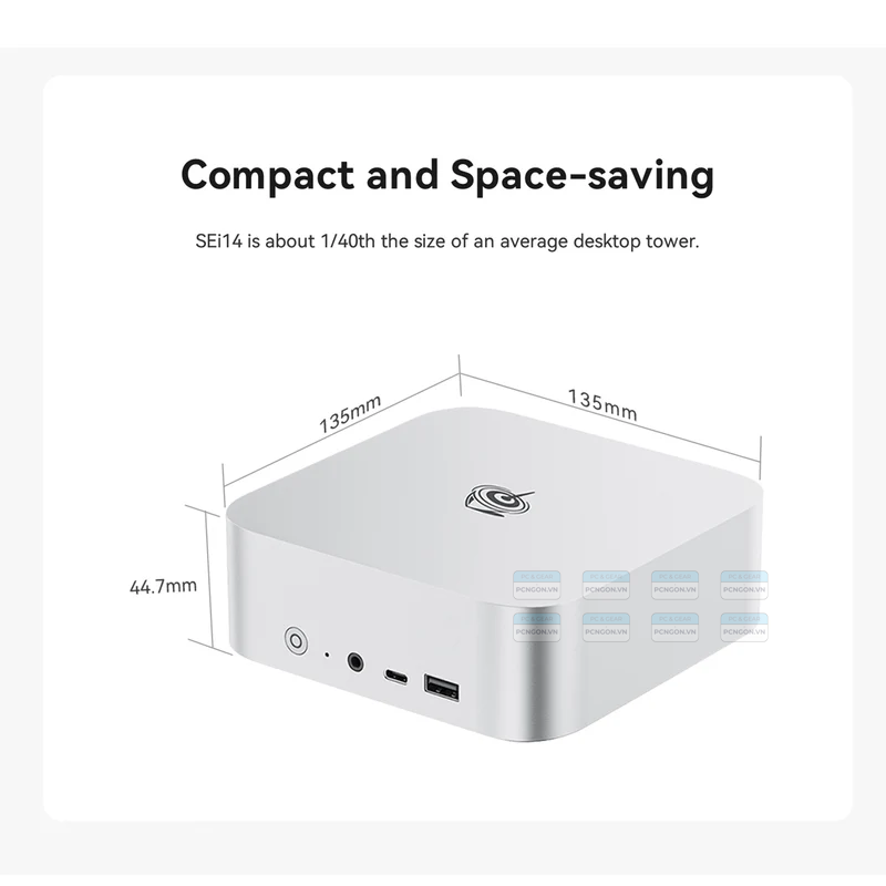 Máy Tính Mini Pc Beelink Sei14 Ultra 9 185h Ai Pc (barebone) 12