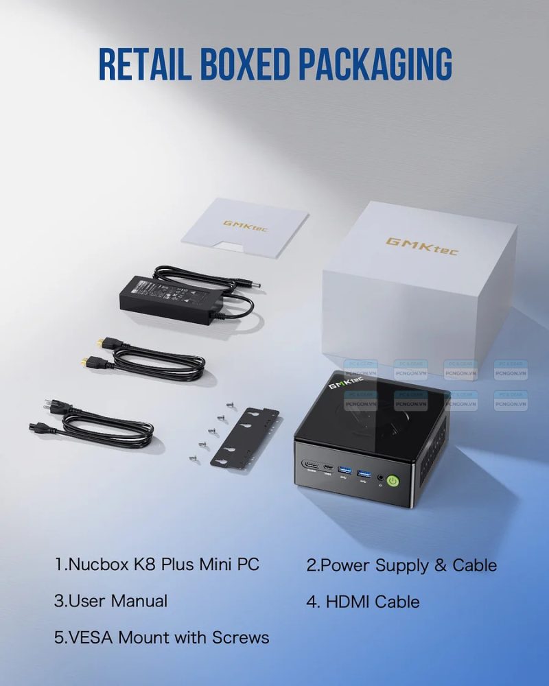 Máy Tính Mini Pc Gmktec K8 Plus Amd Ryzen 7 8845hs 1