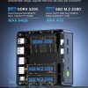 Máy Tính Mini Pc Gmktec M5 Plus Amd Ryzen 7 5825u 6